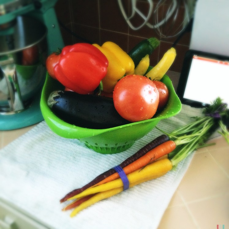 Look at all of the delicious veggies in this!